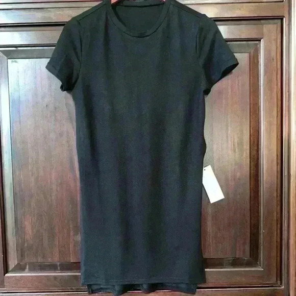 NWT! Emery Rose T-Shirt Dress with Pockets & Side Splits! Black / Small - Picture 1 of 9